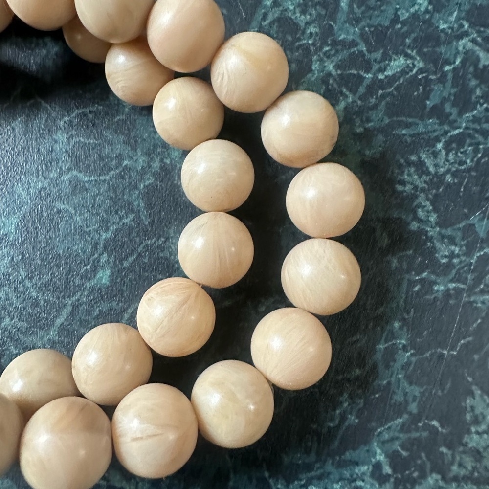 Elegant Tan Beaded Bracelet Set by Park Lane - Picture 3 of 4